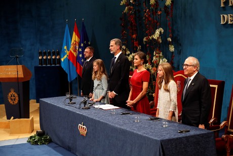 Princess of Asturias Awards ceremony, Oviedo, Spain - 18 Oct 2019