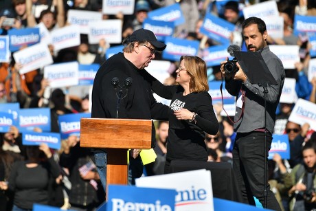 Bernie Sanders, US Presidential Election Campaigning, New York, USA - 19 Oct 2019