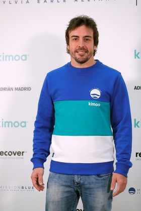 Spanish driver Fernando Alonso presents the project 'Mission Blue x Kimoa', Madrid, Spain - 21 Oct 2019