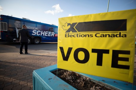 Canadian federal elections, Regina, Canada - 21 Oct 2019