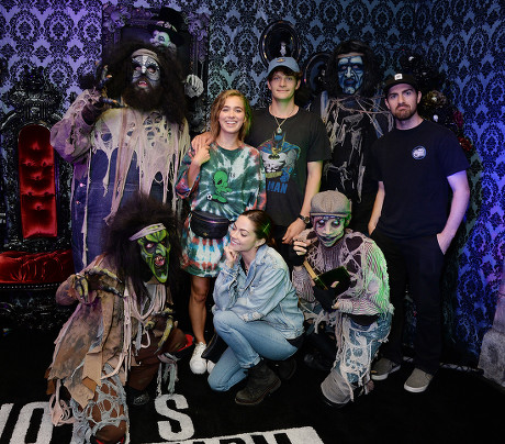 Celebrities at Knott's Scary Farm, Los Angeles, USA - 21 Sep 2019