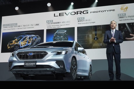 Subaru Corporation President Ceo Tomomi Nakamura Editorial Stock Photo