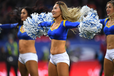 La Rams Cheerleaders Editorial Stock Photo - Stock Image