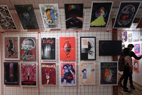From Metallica to Juan Gabriel, a tour of the posters of collecting, Mexico City - 25 Oct 2019