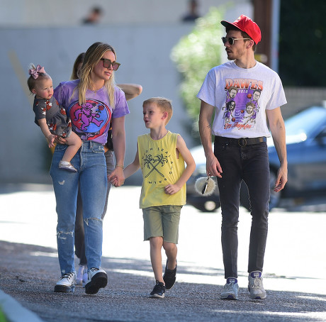 Hilary Duff and Matthew Koma out and about, Los Angeles, USA - 25 Oct 2019