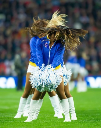 La Rams Cheerleaders Editorial Stock Photo - Stock Image