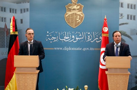 German Foreign Minister Heiko Maas in Tunis, Tunisia - 28 Oct 2019