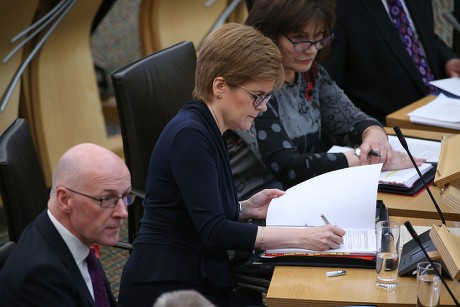 Scottish Parliament First Minister's Questions, The Scottish Parliament, Edinburgh, Scotland, UK - 31 Oct 2019