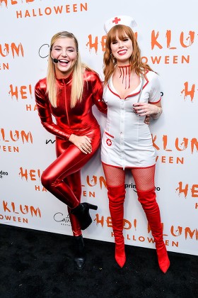 Heidi Klum's 20th Annual Halloween Party presented by Amazon Prime Video and SVEDKA Vodka, Arrivals, Cathedral Restaurant at Moxy East Village Hotel, New York, USA - 31 Oct 2019