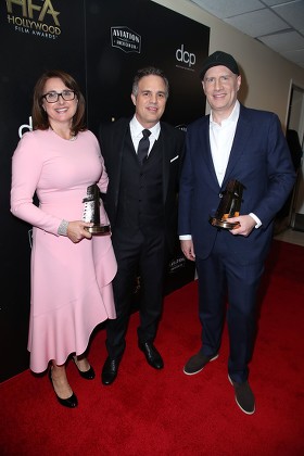 Victoria Alonso Mark Ruffalo Kevin Feige Editorial Stock Photo - Stock ...