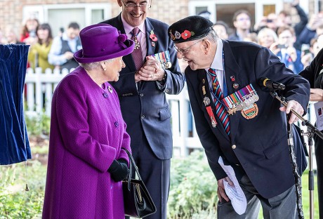 Queen Elizabeth II visit to the Royal British Legion Industries Village, Aylesford, UK - 06 Nov 2019