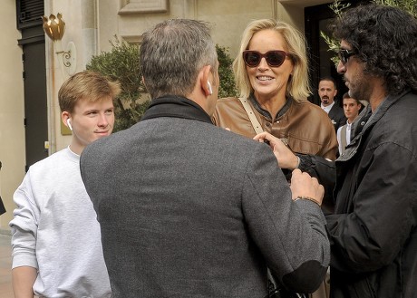 Sharon Stone out and about, Madrid, Spain - 06 Nov 2019