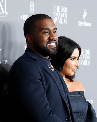 Us Rapper Kayne West L His Editorial Stock Photo - Stock Image