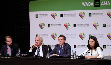 5th WADA World Conference on Doping in Sport, in Katowice, Poland - 07 Nov 2019