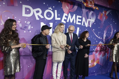 Launch of the Christmas window displays at Printemps department store, Paris, France - 07 Nov 2019
