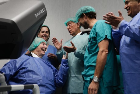 Prince Aga Khan IV donates robotic surgery equipment, Lisbon, Portugal - 08 Nov 2019