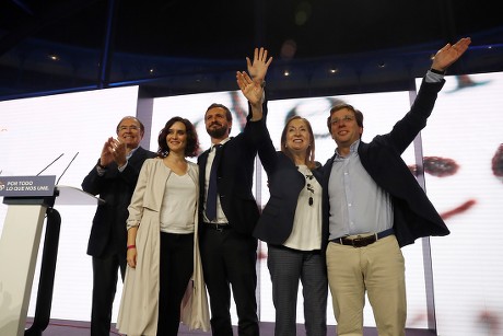 People's Party (PP) last electoral campaign rally in Madrid, Spain - 08 Nov 2019