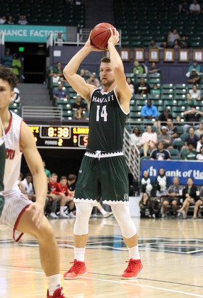 Hawaii Rainbow Warriors Forward Zigmars Raimo Editorial Stock Photo ...