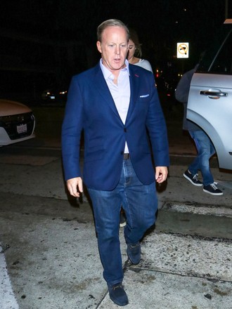 Sean Spicer out and about, Los Angeles, USA - 12 Nov 2019