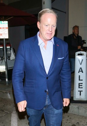 Sean Spicer out and about, Los Angeles, USA - 12 Nov 2019