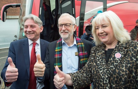 Jeremy Corbyn visits Scotland, Glasgow, United Kingdom - 13 Nov 2019