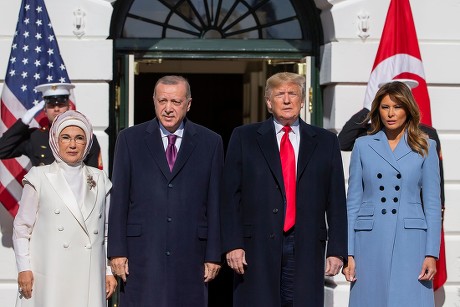 Turkish President Erdogan visits the US President Trump at the White House., Washington, USA - 13 Nov 2019