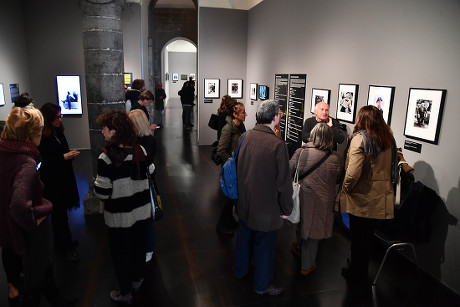 Photo exhibition "Alfred Hitchcock in the Universal Pictures films" in Genoa, Genova, Italy - 13 Nov 2019