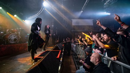 Lacuna Coil in Concert at The Garage, Glasgow, Scotland, UK - 13 Nov 2019