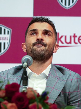 David Villa announces planned retirement, Kobe, Japan - 13 Nov 2019