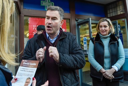 David Gauke election campaigning in Rickmanworth, UK - 18 Nov 2019