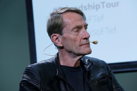 Ken Follet and Lee Child visit Madrid as part of their pro-European 'The Friendship Tour', Spain - 19 Nov 2019