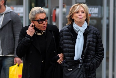 Marina Doria out and about, Rome, Italy - 12 Nov 2019