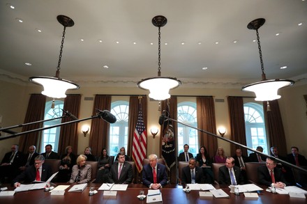 US President Donald Trump holds a cabinet meeting, Washington DC, USA - 19 Nov 2019