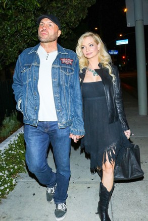 Randy Couture and Mindy Robinson out and about, Los Angeles, USA - 19 Nov 2019