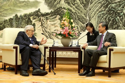 Former US Secretary of State Henry Kissinger visits Beijing, China - 22 Nov 2019