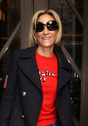 Emily Maitlis out and about, London, UK - 22 Nov 2019
