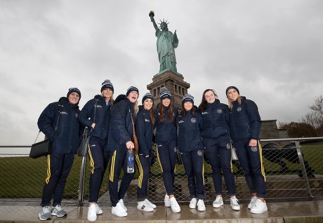 Liberty Insurance Camogie All-Stars Visit The Statue Of Liberty, New York, USA  - 22 Nov 2019