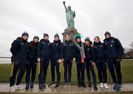 Liberty Insurance Camogie All-Stars Visit The Statue Of Liberty, New York, USA  - 22 Nov 2019