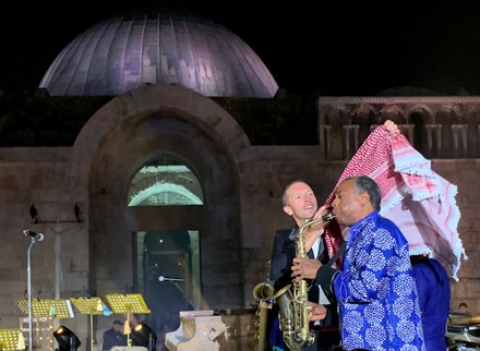 Coldplay perform for album launch in Amman, Jordan - 23 Nov 2019