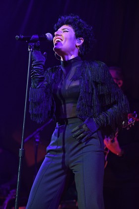 Emily King in concert at The BB&T Center, Sunrise, Florida, USA - 23 Nov 2019
