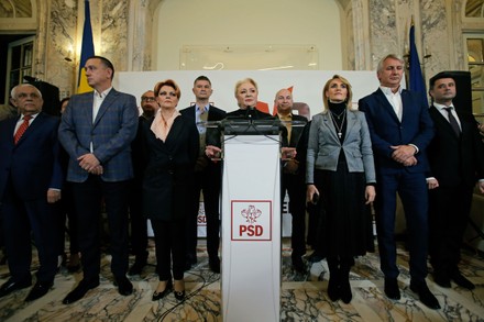 Romanian presidential elections runoff reactions, Bucharest, Romania - 24 Nov 2019
