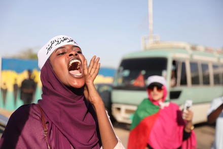 Sudanese Women Cheer They Celebrate Launch Editorial Stock Photo ...