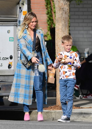 Hilary Duff out and about, Los Angeles, USA - 26 Nov 2019