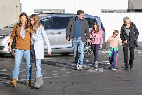 Ben Affleck, Jennifer Garner and family out and about, Los Angeles, USA - 27 Nov 2019