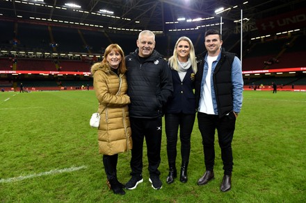 Warren Gatland Family Trudi Gabby Bryn Editorial Stock Photo - Stock 