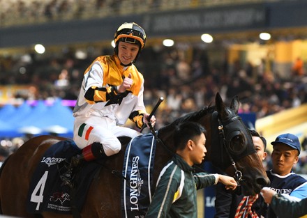 Irish Jockey Colin Keane Reacts After Editorial Stock Photo - Stock ...