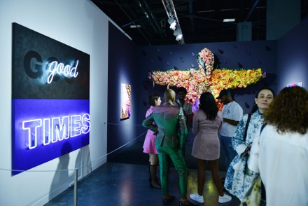 Exhibition featuring artwork from around the world at Art Basel, Miami Beach, Florida, USA - 04 Dec 2019