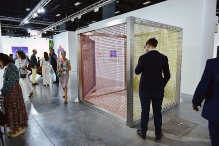 Exhibition featuring artwork from around the world at Art Basel, Miami Beach, Florida, USA - 04 Dec 2019