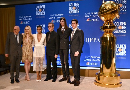 77th Annual Golden Globes Nominations, The Beverly Hilton, Los Angeles, USA - 09 Dec 2019