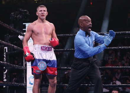 Chris Eubank Jr. vs Matt Korobov in WBA interim middleweight world championship fight, New York, USA - 07 Dec 2019